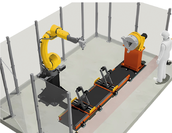 Robotic milling system